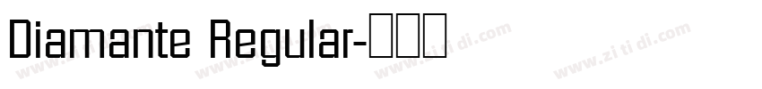Diamante Regular字体转换 Diamante Regular字体转换